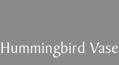Hummingbird Vase