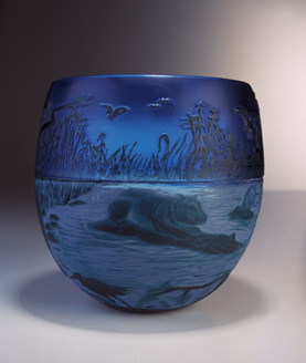 Hippo Bowl Detail Image
