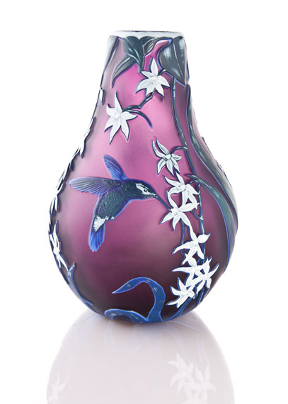 Humming Bird Garden of Orchids